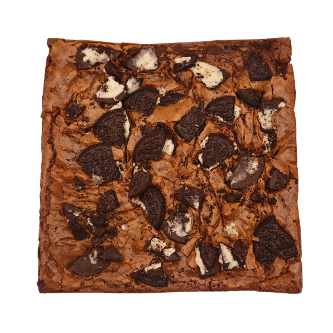 Stuffed Oreo Brownie Slab